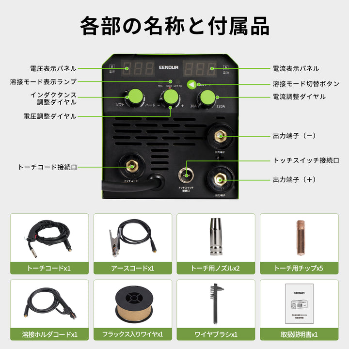 半自動溶接機MIG120L