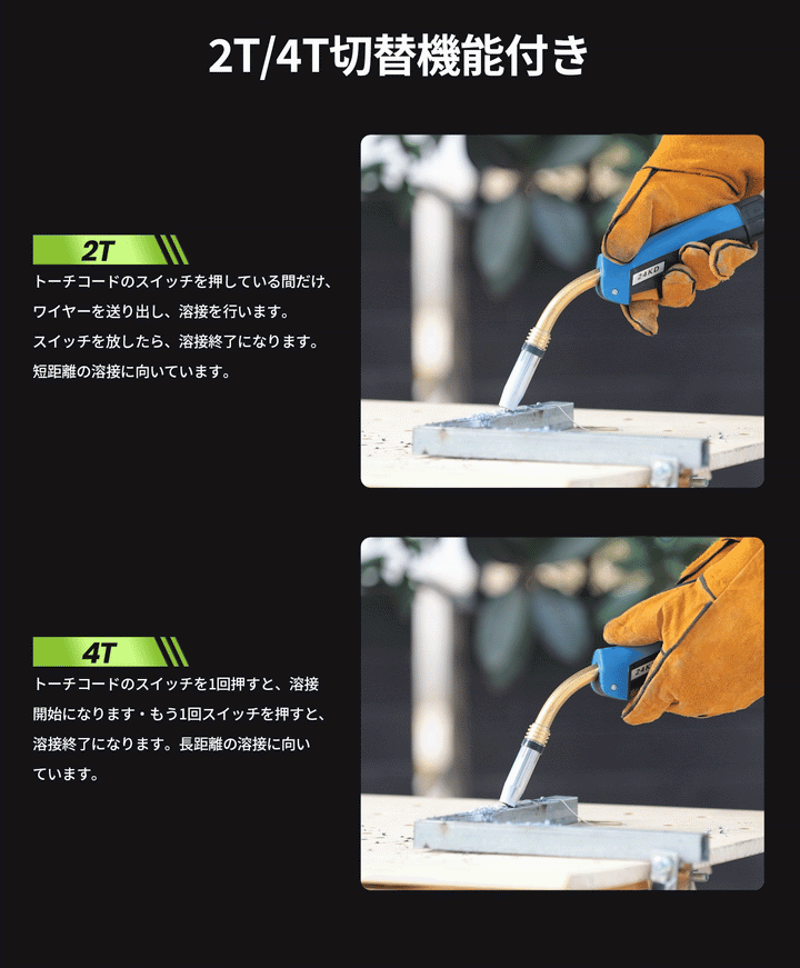 パルス溶接機MIG160P