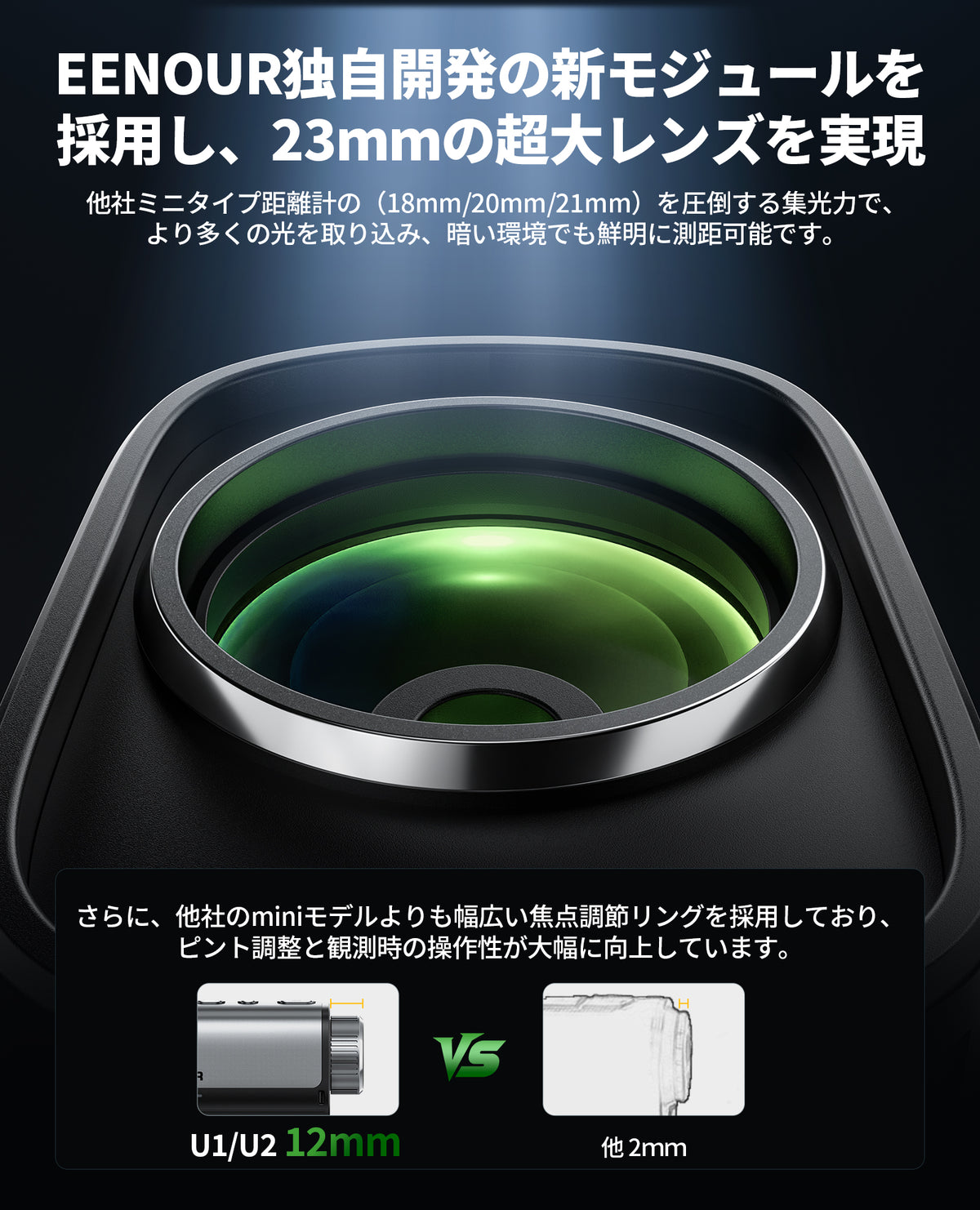 【独創的でユニークな高級感】Uシリーズの独創的で洗練されたスタイルを継承しており、外観においても他にはない高級感あふれるデザインを誇ります。アルミニウム素材を採用したボディーは、軽量でありながら耐久性に優れております。さらに、他の素材にはない高級感あふれる輝きを持っています。見た目だけでなく、お手入れも簡単です。