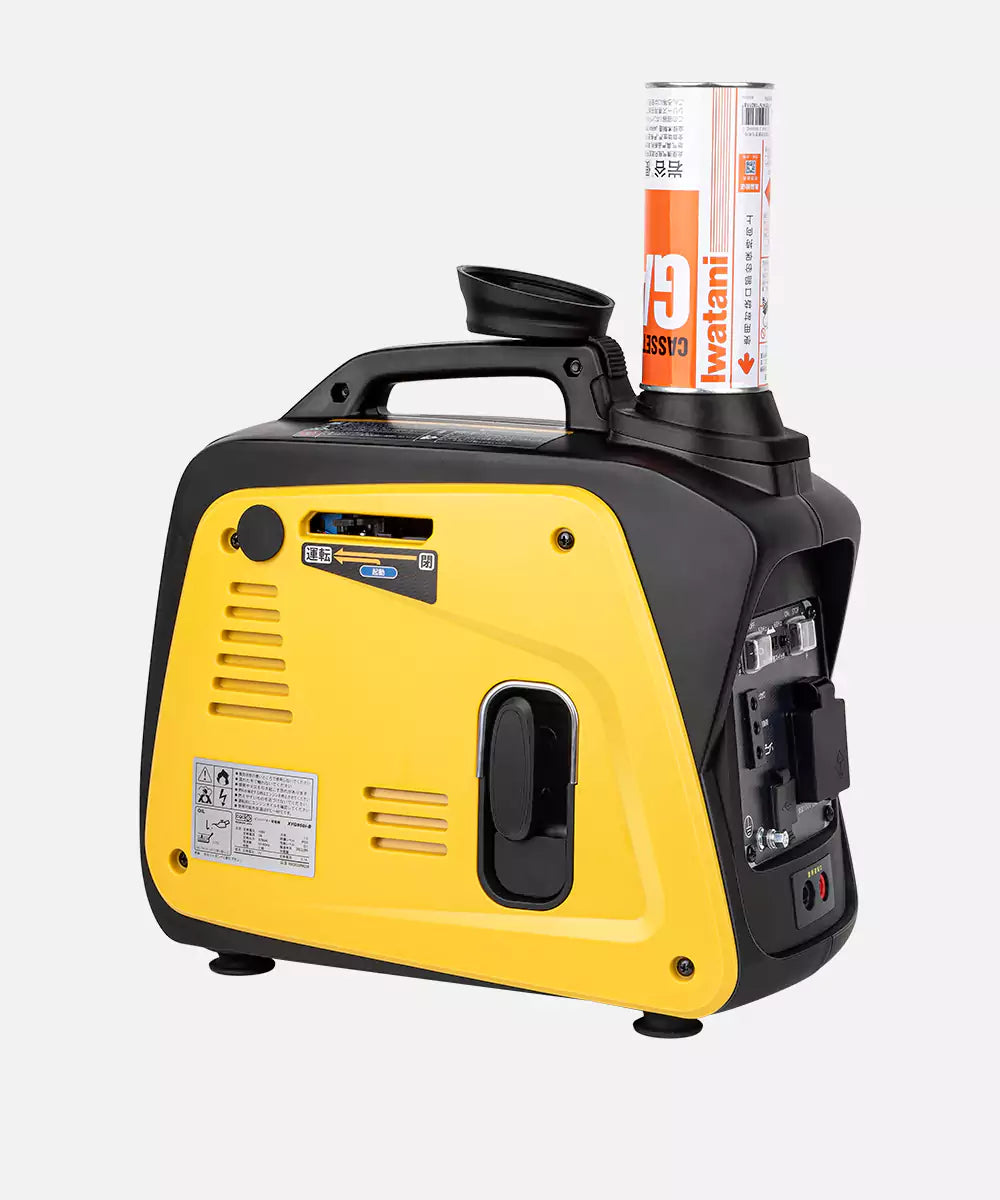 EENOUR 発電機 ガスボンベ式 GS900i-B 700VA 最大800VA インバーター発電機GS900i-B 0.7KVA/700W – EENOUR