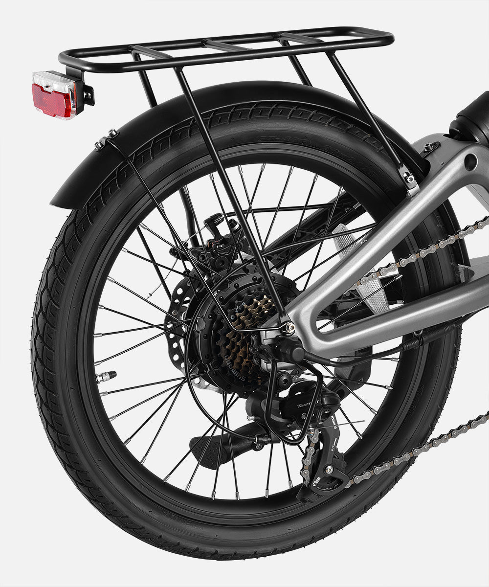 夏サイクリングを爽快に！EENOUR電動アシスト自転車C2 折りたたみ