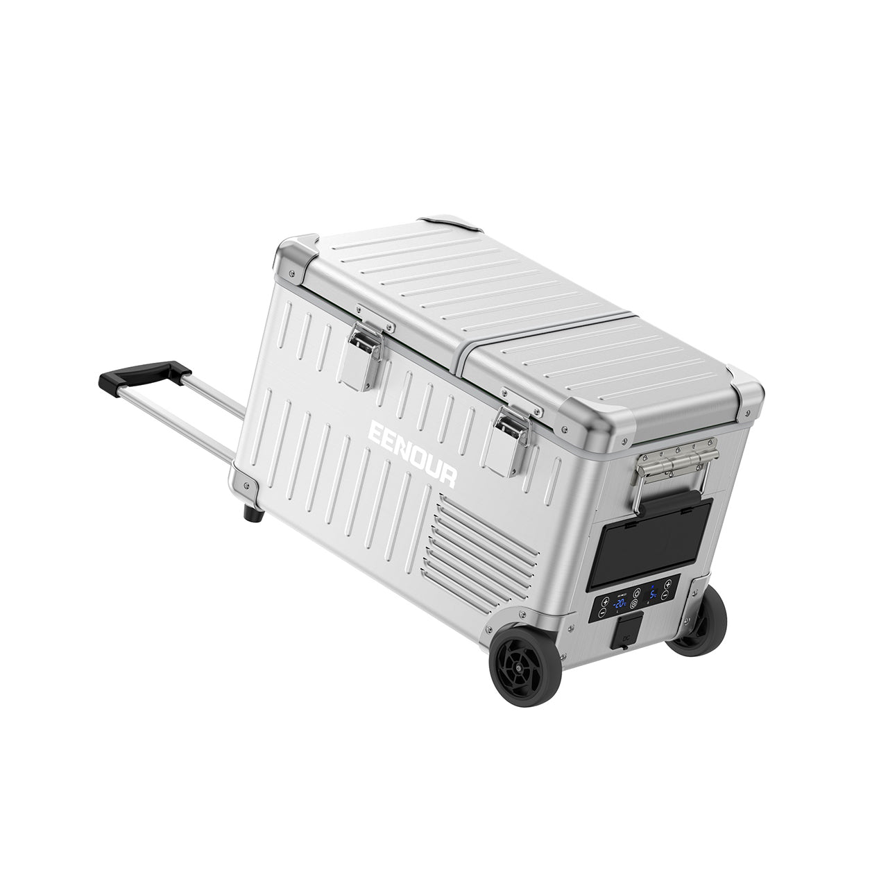 夏の車中泊に！EENOURポータブル冷蔵庫AL25（25L）急速冷凍・保冷性能比較
