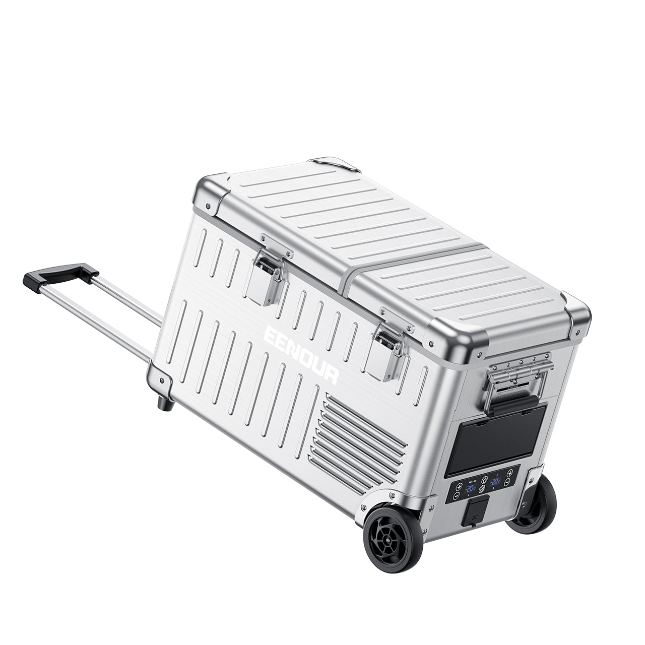 夏の車中泊に！EENOURポータブル冷蔵庫AL25（25L）急速冷凍・保冷性能