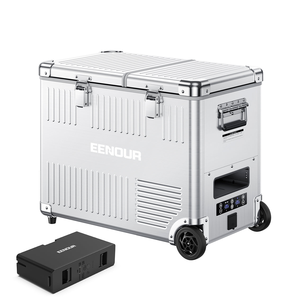 EENOUR 車載ポータブル冷蔵庫　大容量52L！ 最強の保冷力！EENOURポータブル冷蔵庫AL52（52L）超大容量モデル