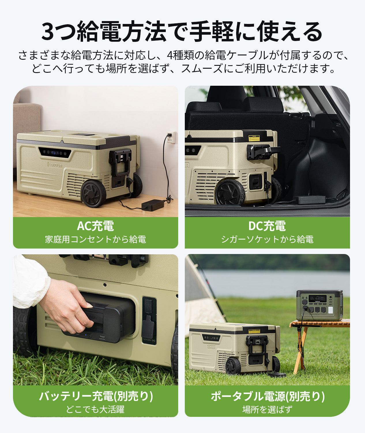 EENOURポータブル冷蔵庫CL38