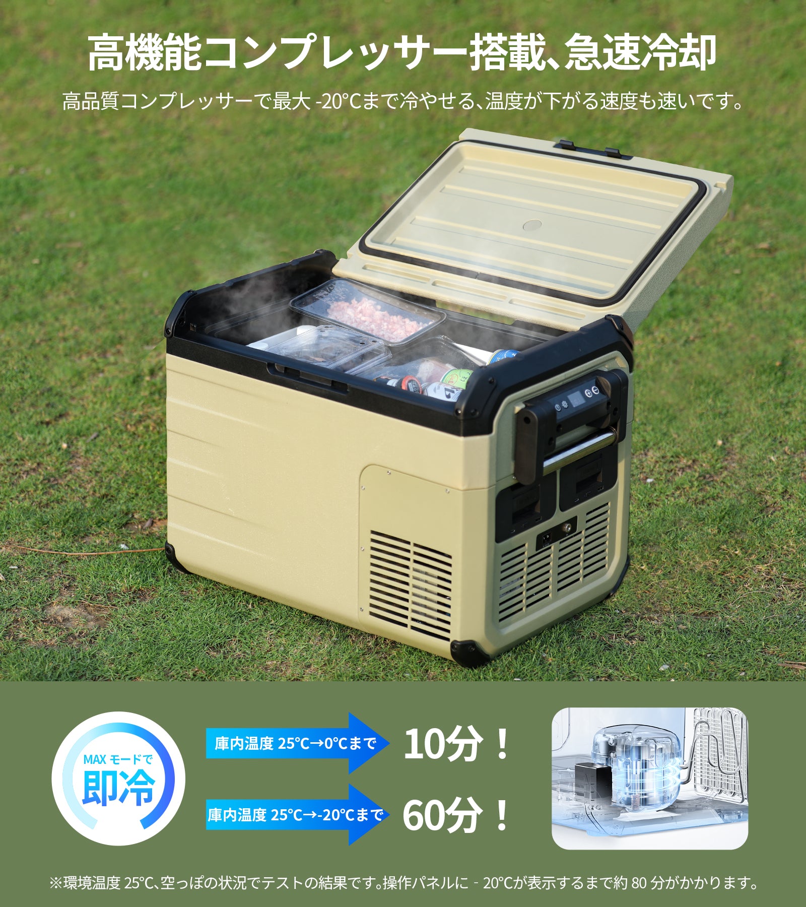 WEB限定】35Lポータブル冷蔵庫D35 – EENOUR