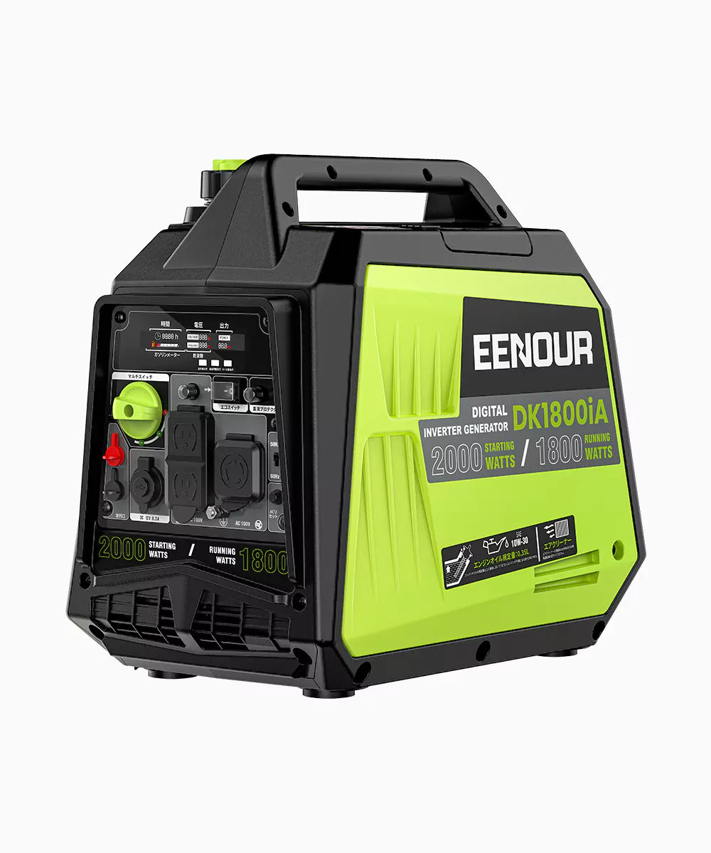 EENOUR インバーター発電機 GS2200i 定格出力1.8kVA 正弦波 防音 EENOUR インバーター発電機 GS2200i 定格出力1.8kVA 正弦波 防音
