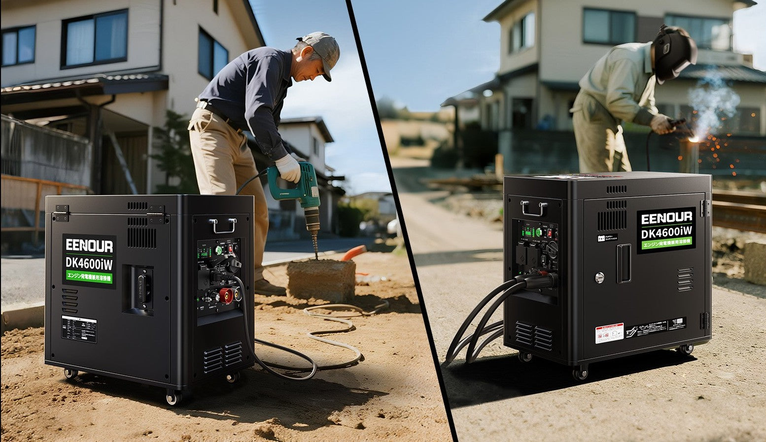 エンジン溶接機　発電機 発電機兼用溶接機 エンジン溶接機 GKE純正 (ガソリンエンジン) 発電