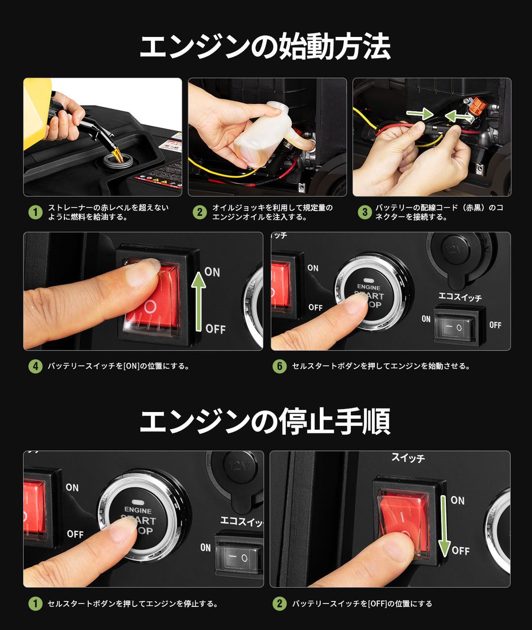 【2026年新発売】インバーター発電機DK7250iAEFI