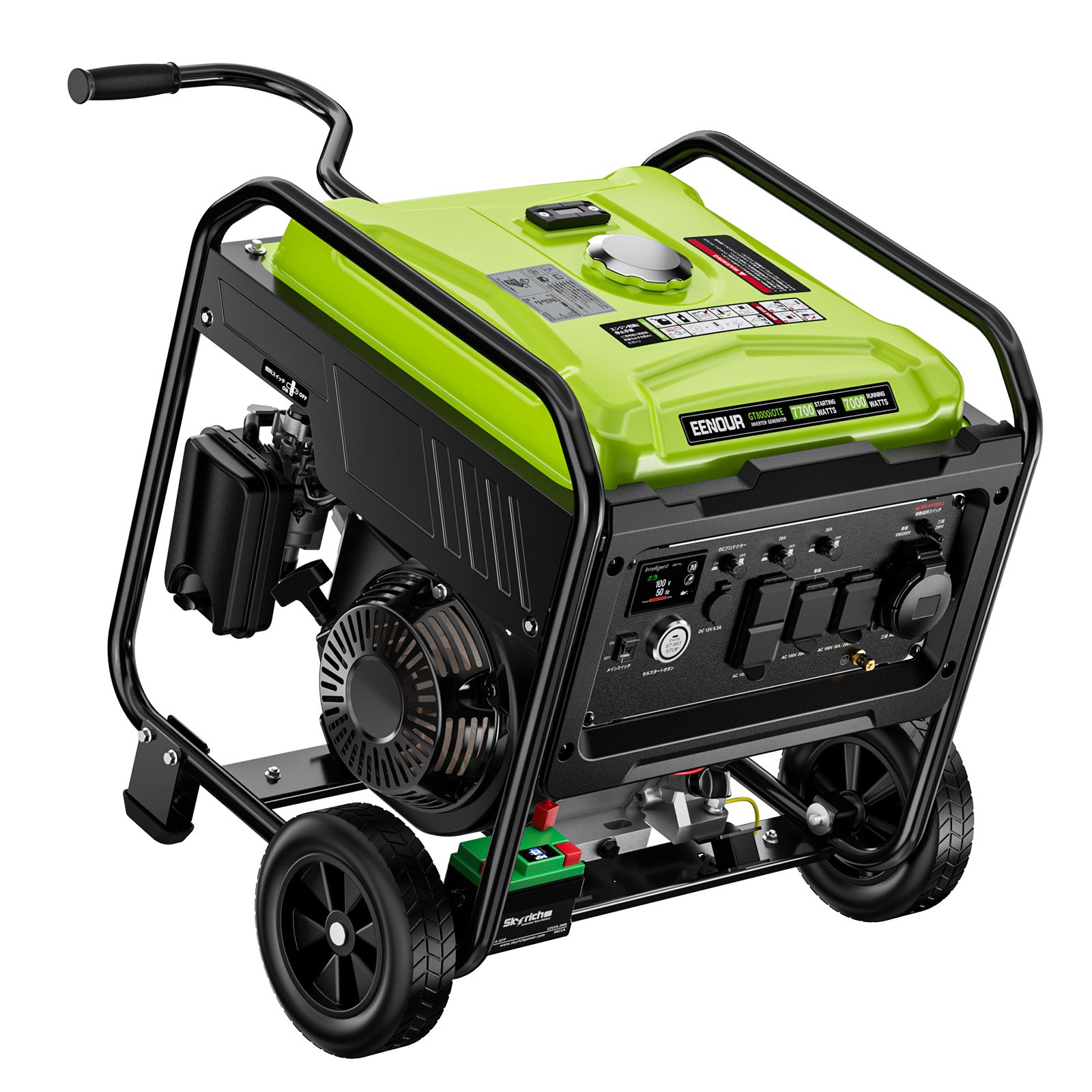 インバーター搭載発電機 インバーター発電機DK7250iE 5.7KVA/5700W – EENOUR