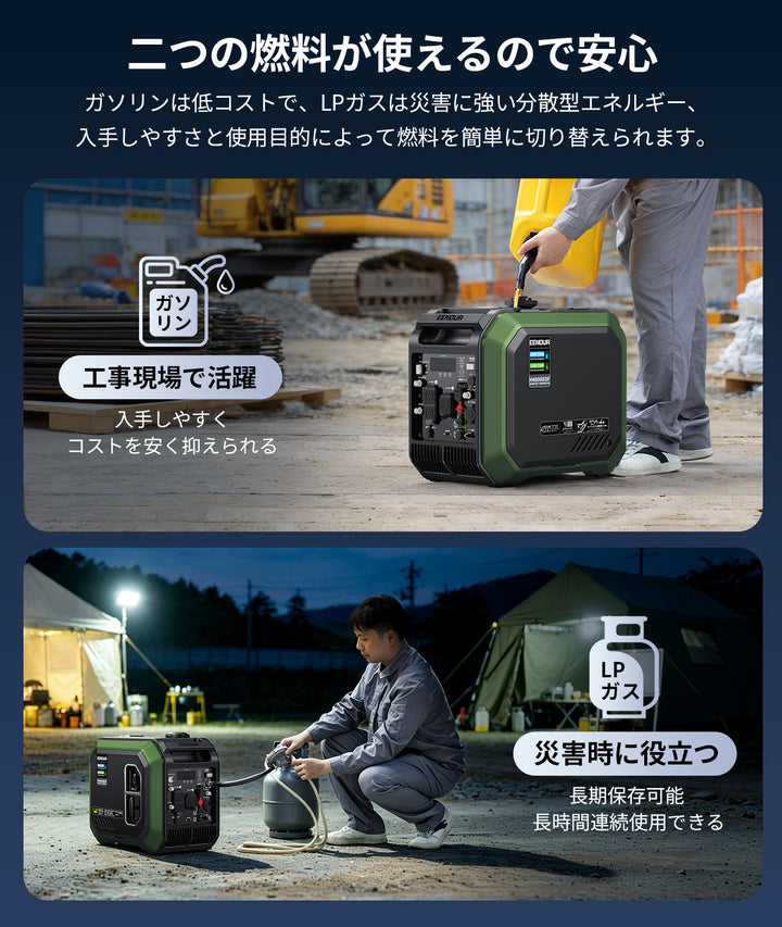 インバーター発電機H4000iEDF