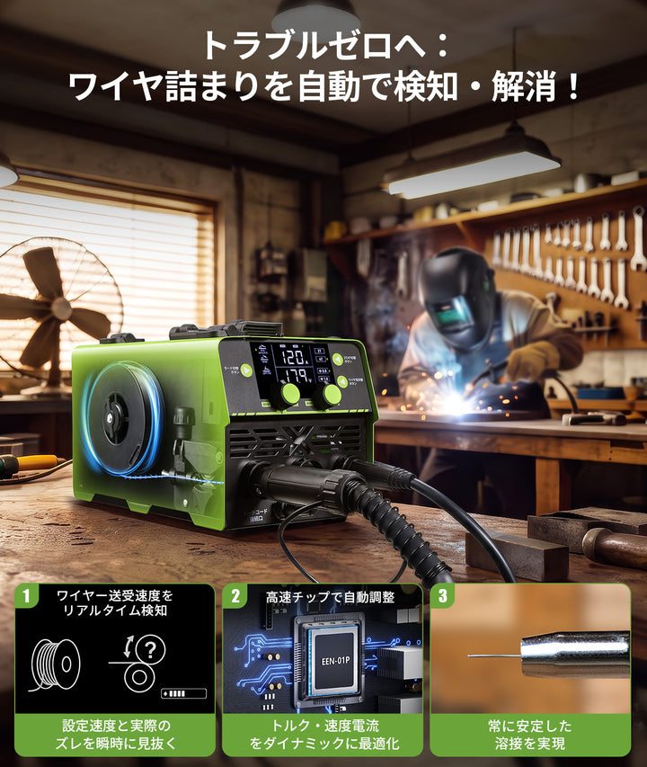半自動溶接機MIG120L+