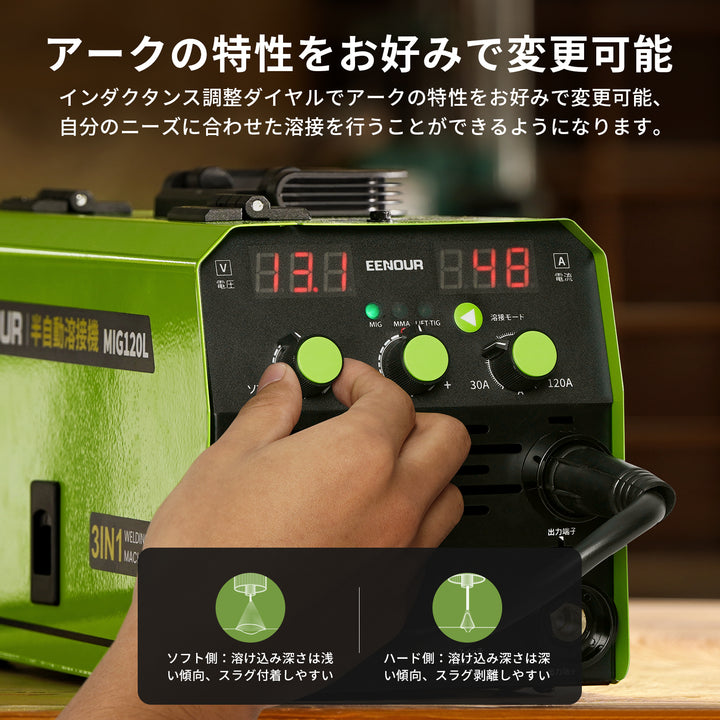 半自動溶接機MIG120L