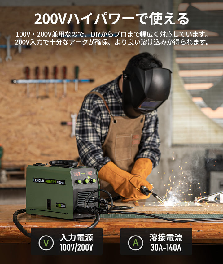 半自動溶接機MIG140P