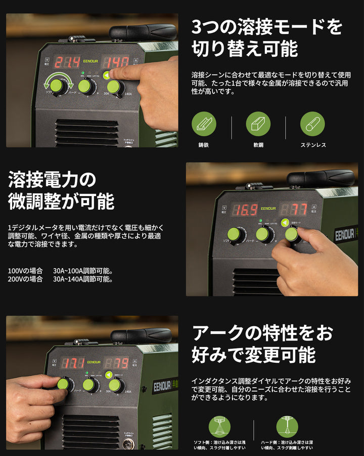 半自動溶接機MIG140P