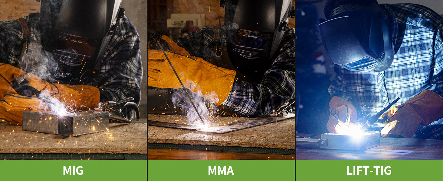 1台3役の多機能（MIG/MMA/LIFT TIG）