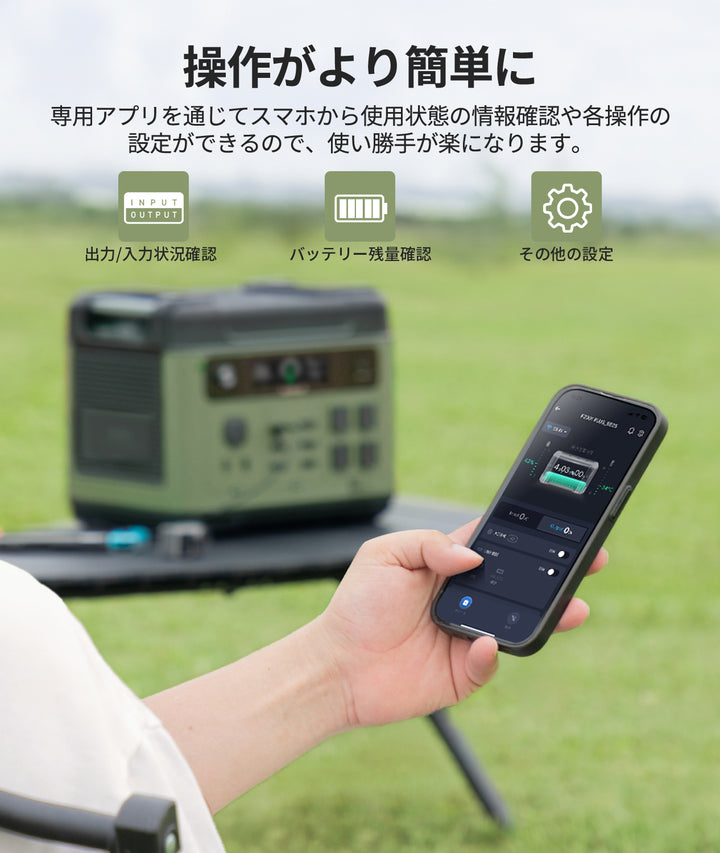 ポータブル電源P2001 PLUS