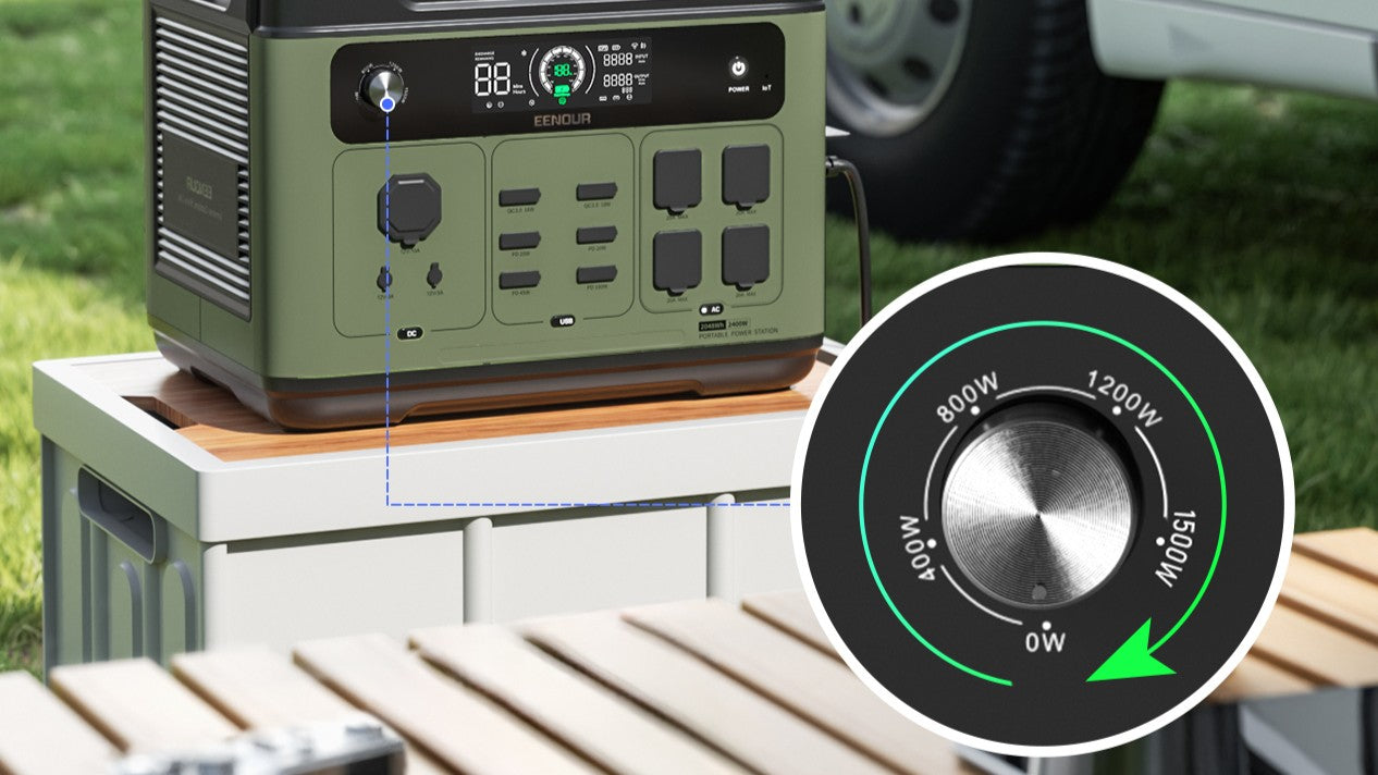 入力電力を自由にコントロール、ブレーカー対策も、電池寿命ケアも。