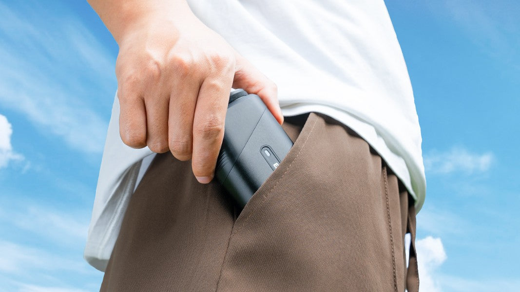 クレジットカードサイズの携帯性