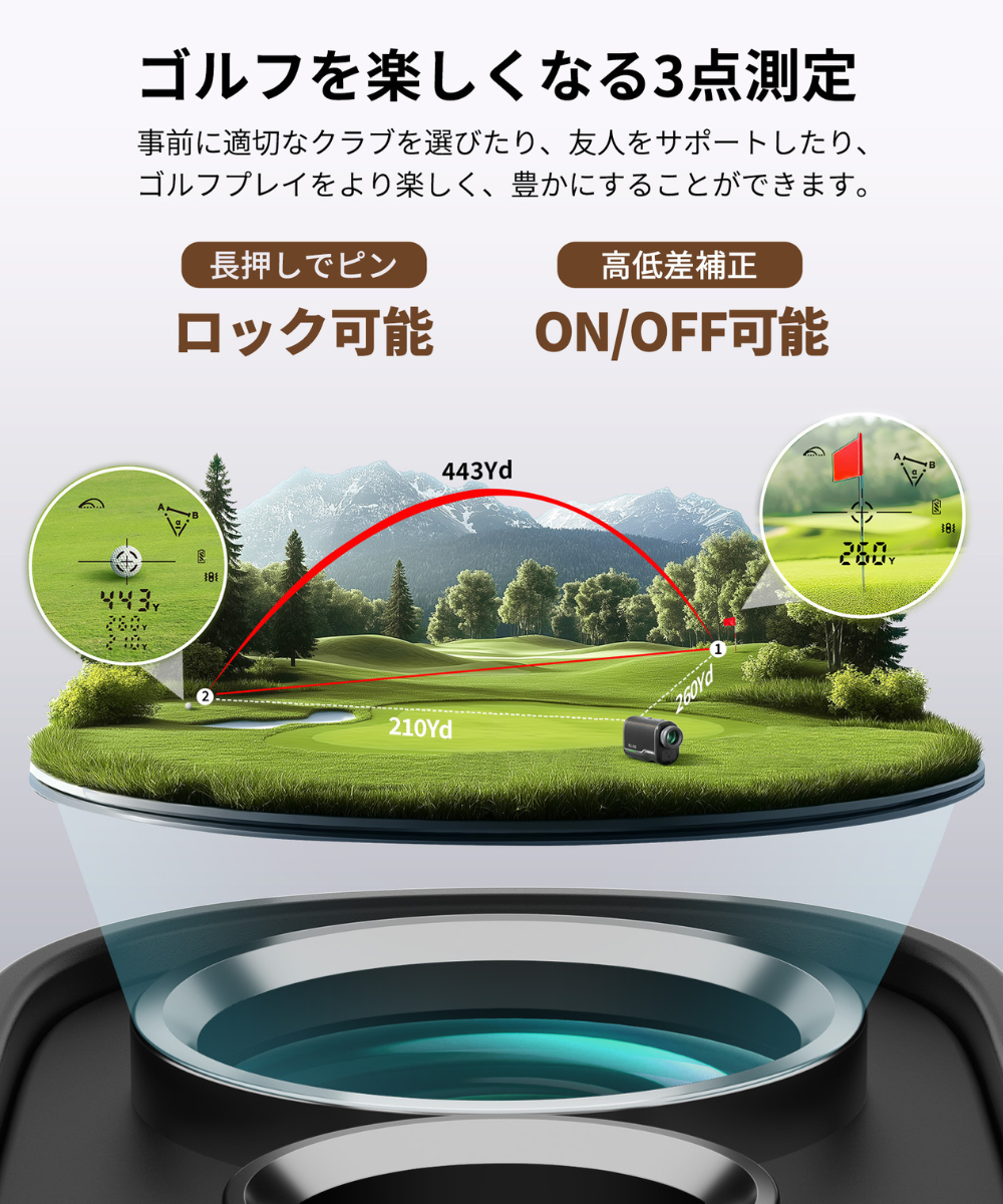 SILLAIDゴルフレーザー距離計VM1 – EENOUR SILLAIDゴルフレーザー距離計VM1 – EENOUR