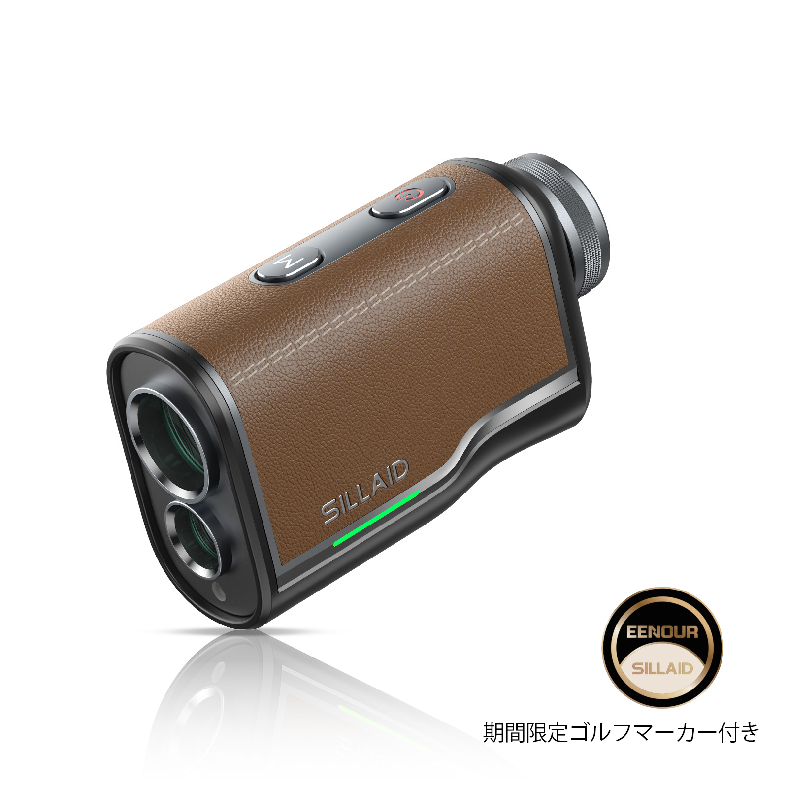 EENOUR SILLAID VOYAGE ゴルフ用レーザー距離計 LCD黒表示 SILLAID